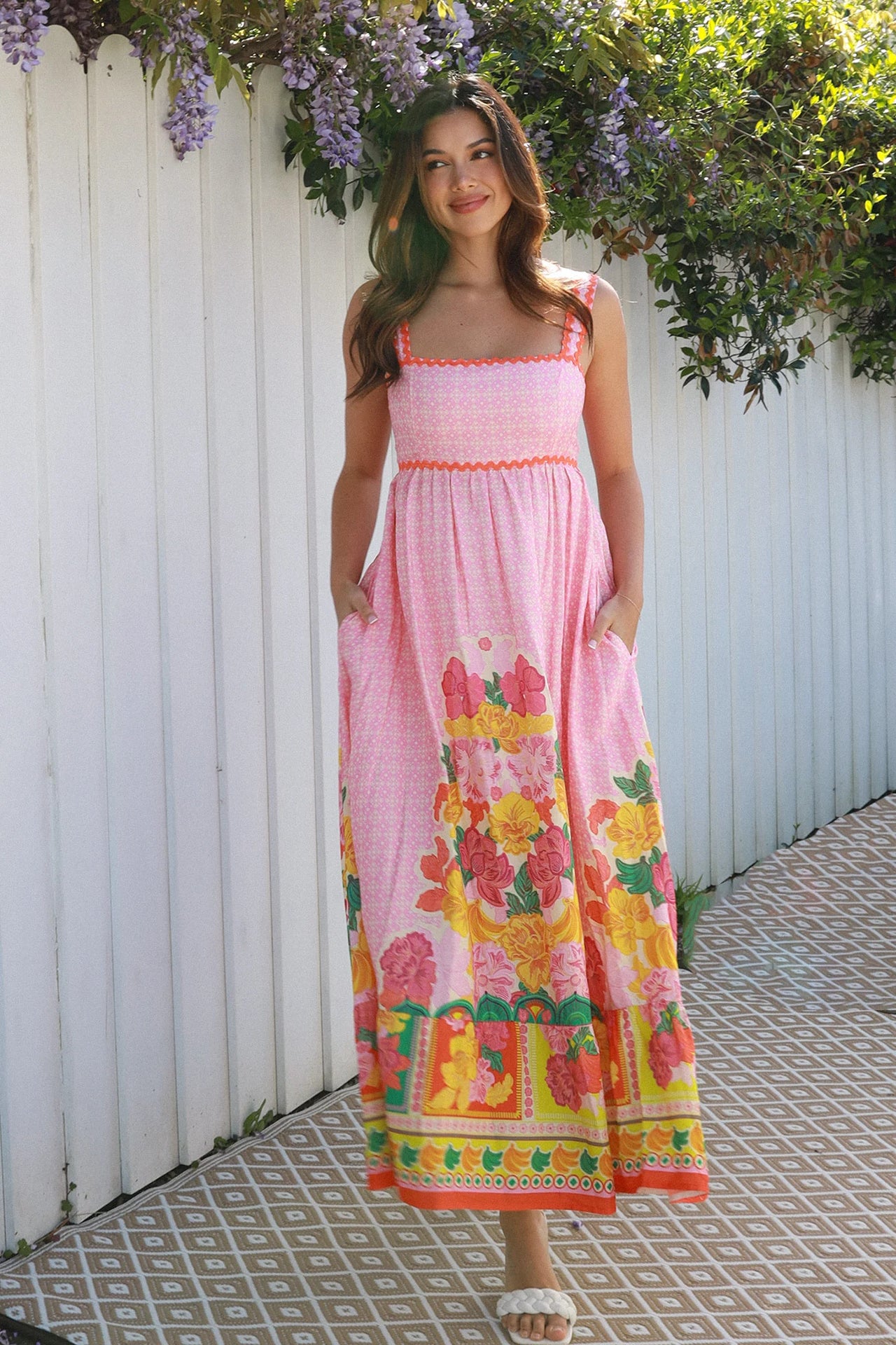 Arielle Maxi - Pink Flora