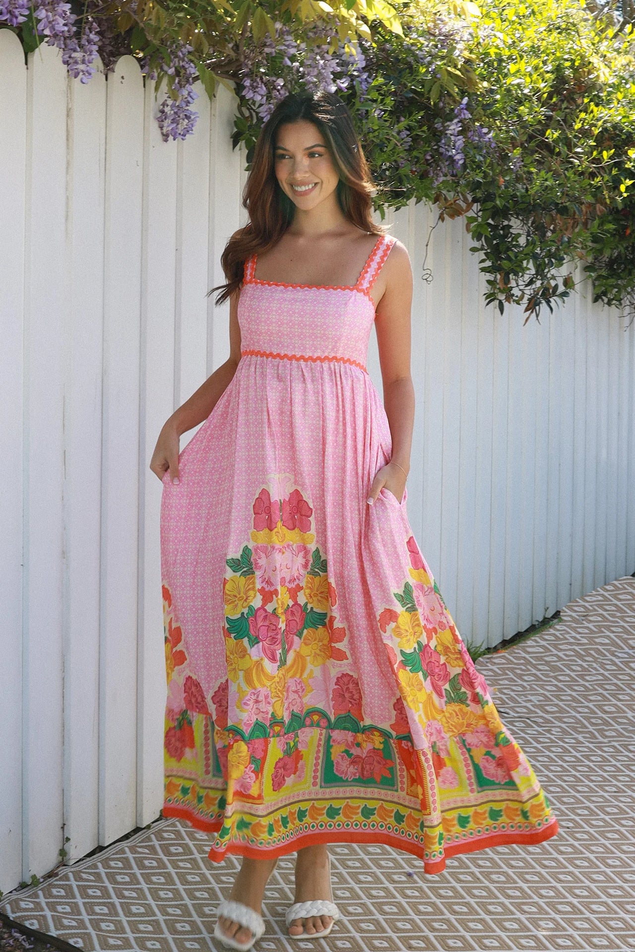 Arielle Maxi - Pink Flora