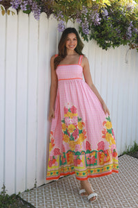 Thumbnail for Arielle Maxi - Pink Flora