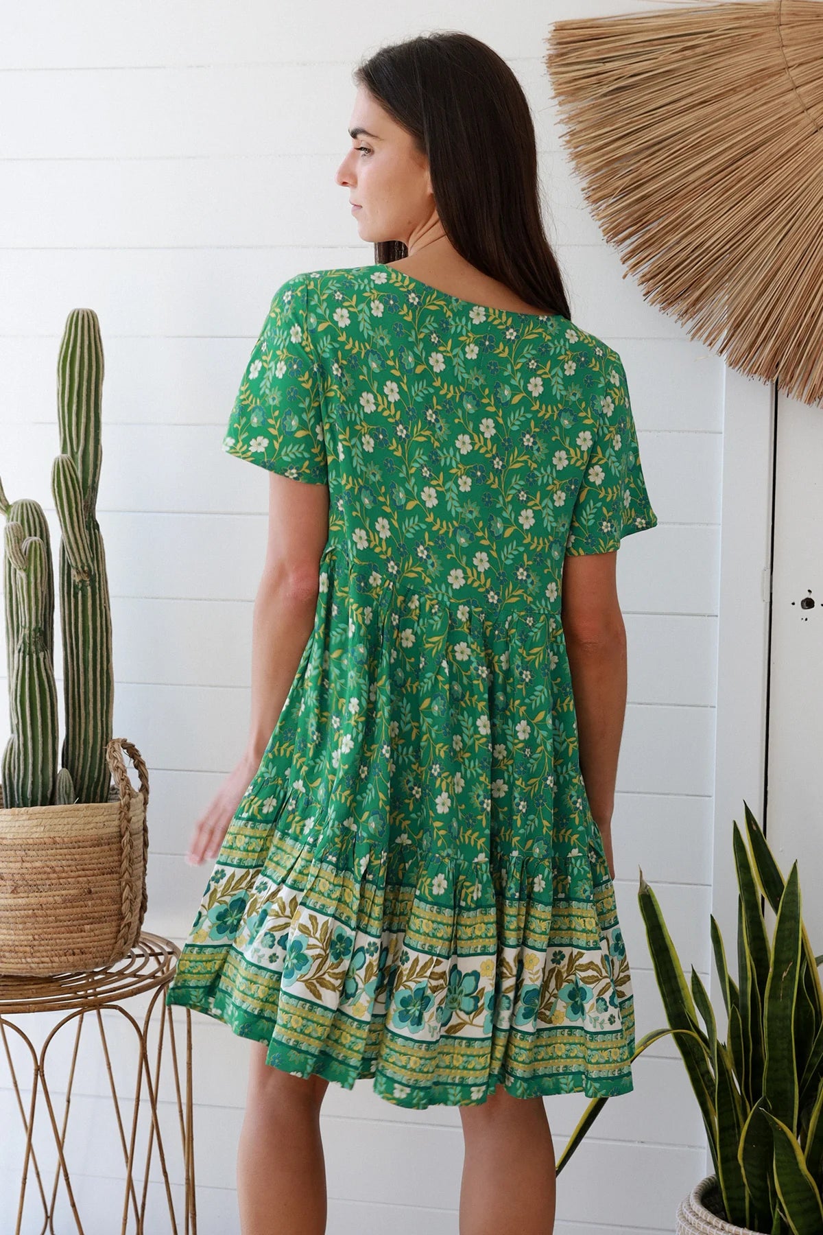 Brynlee Mini Dress - Apple