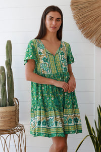 Thumbnail for Brynlee Mini Dress - Apple