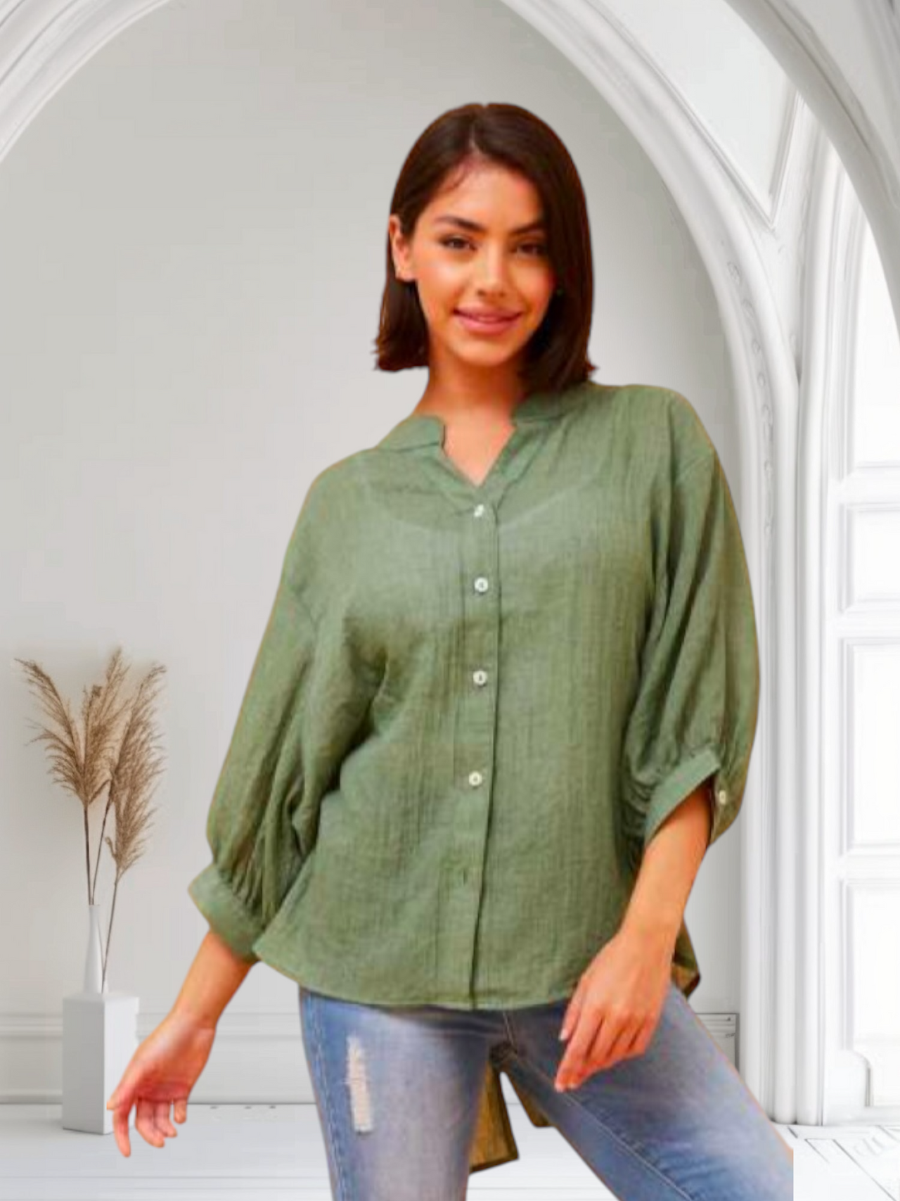 Harriette Top - Emerald