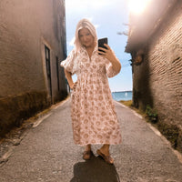 Thumbnail for Vayda Maxi Dress - Natural