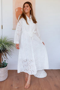 Thumbnail for Panni Dress - White Broidery