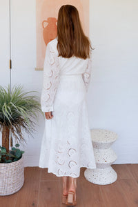 Thumbnail for Panni Dress - White Broidery