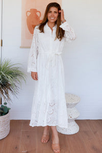 Thumbnail for Panni Dress - White Broidery