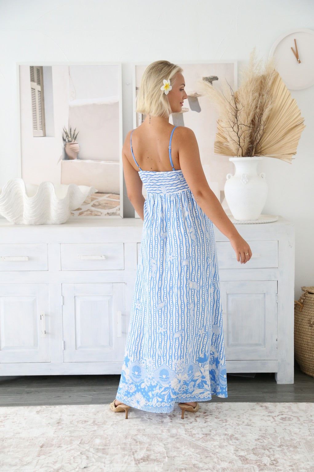 Airlie Maxi Dress - Blue Ocean