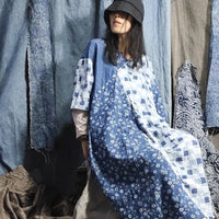 Thumbnail for Pattie Denim Dress - Blue