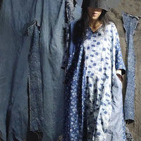Thumbnail for Pattie Denim Dress - Blue