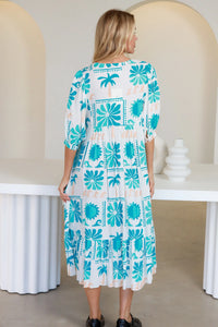 Thumbnail for Andrea Midi Dress - Blue