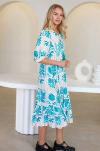 Thumbnail for Andrea Midi Dress - Blue