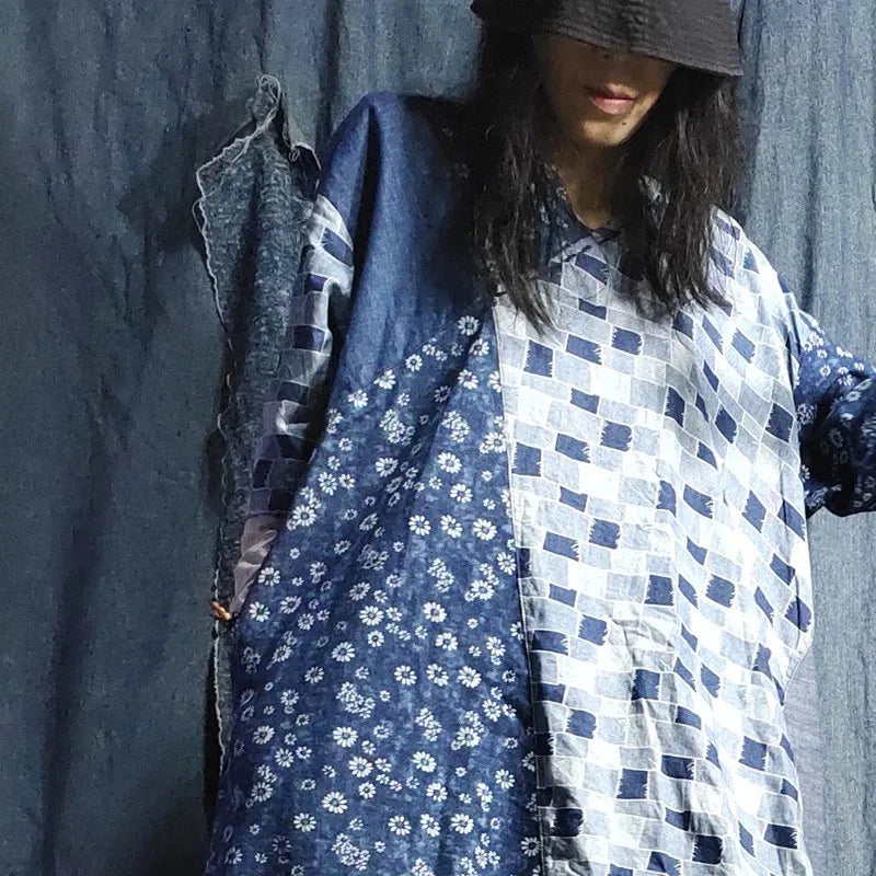 Pattie Denim Dress - Blue