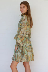 Thumbnail for Paloma Mini Dress - Sage