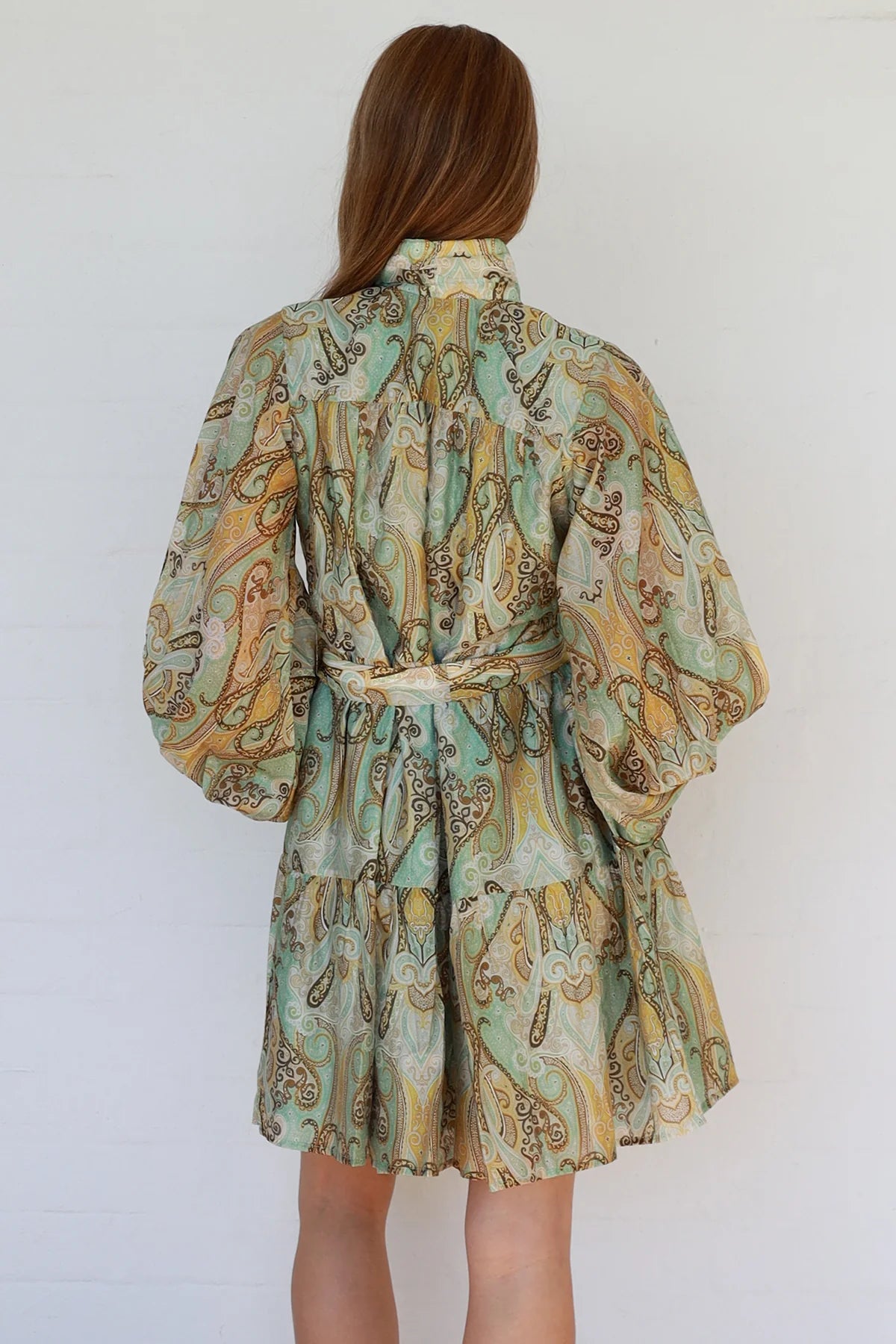 Paloma Mini Dress - Sage