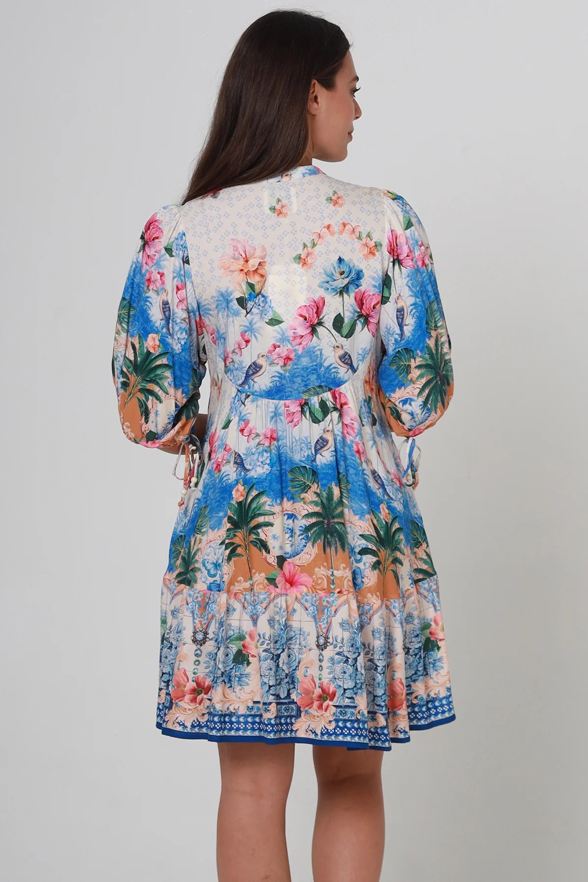 Gini Mini Dress - Coastal