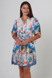 Thumbnail for Gini Mini Dress - Coastal