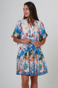 Thumbnail for Gini Mini Dress - Coastal