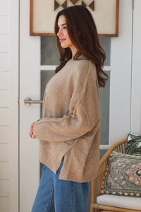 Thumbnail for Hally Knit - Taupe