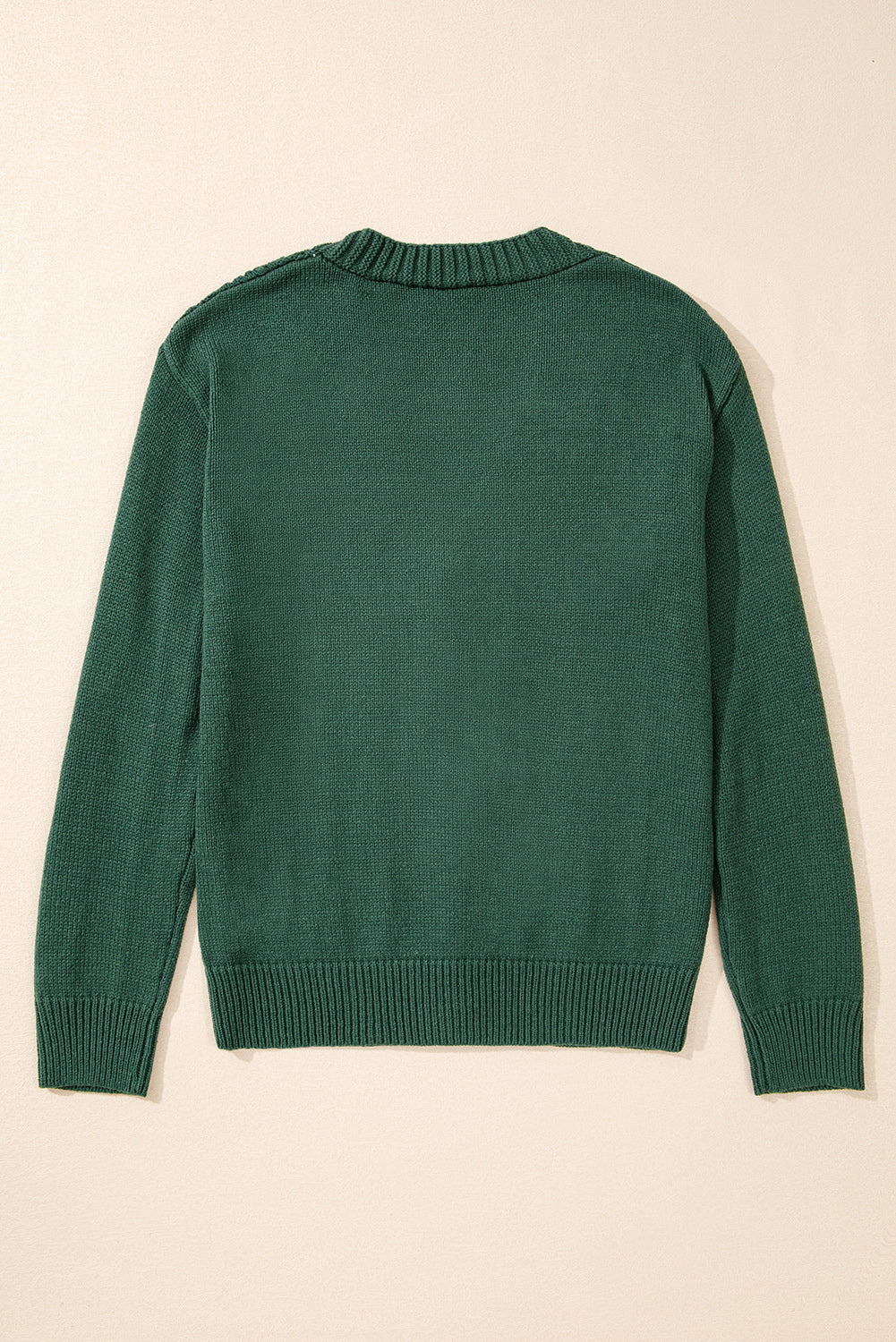 Ivy Pointelle Cardigan - Green