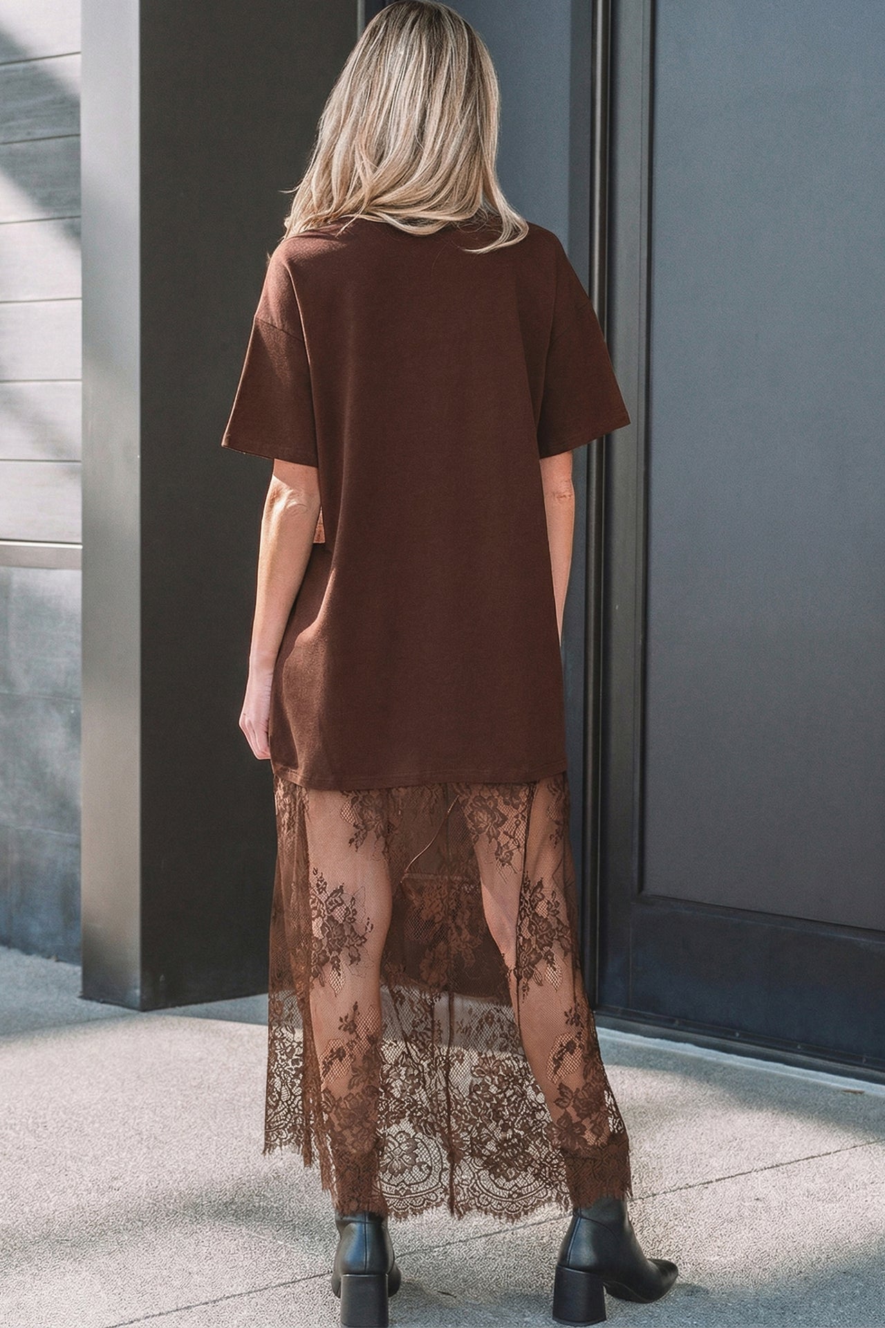Betty Lace Maxi - Chocolate
