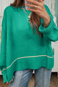 Thumbnail for Oriana Oversized Knit - Green