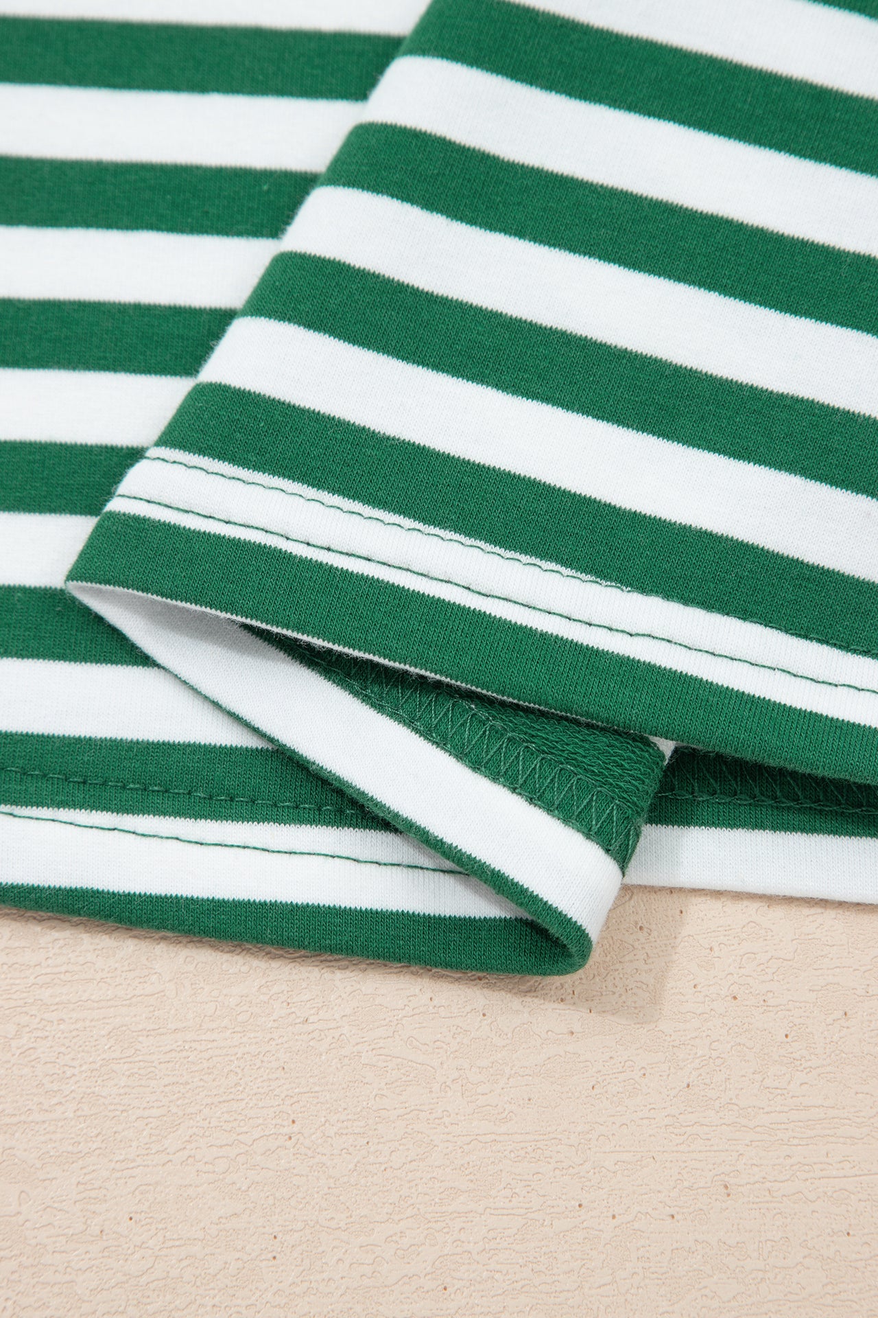 Posy Stripe Set - Green