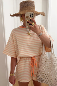 Thumbnail for Posy Stripe Set - Tangarine