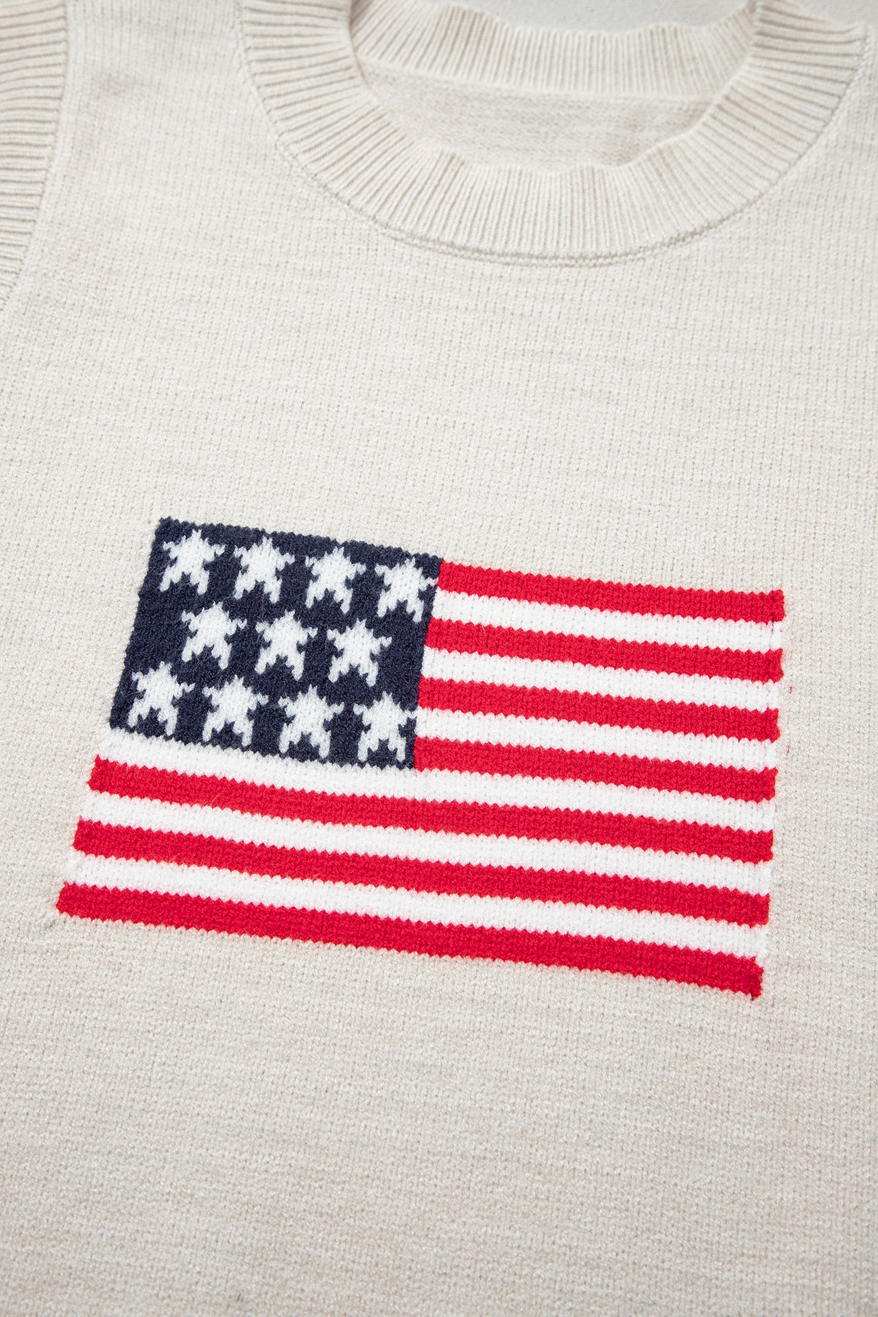 Liberty Knit Vest - Oatmeal