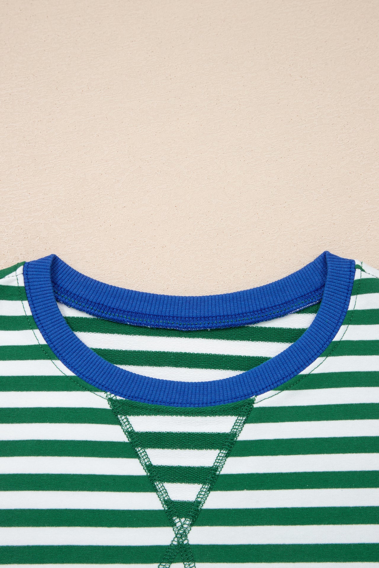 Posy Stripe Set - Green