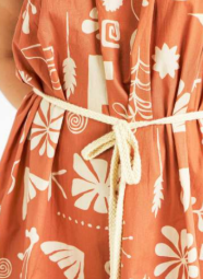 Dalton Mini Dress - Tan