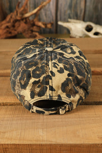 Thumbnail for Leopard MAMA Embroidered Leopard Baseball Cap