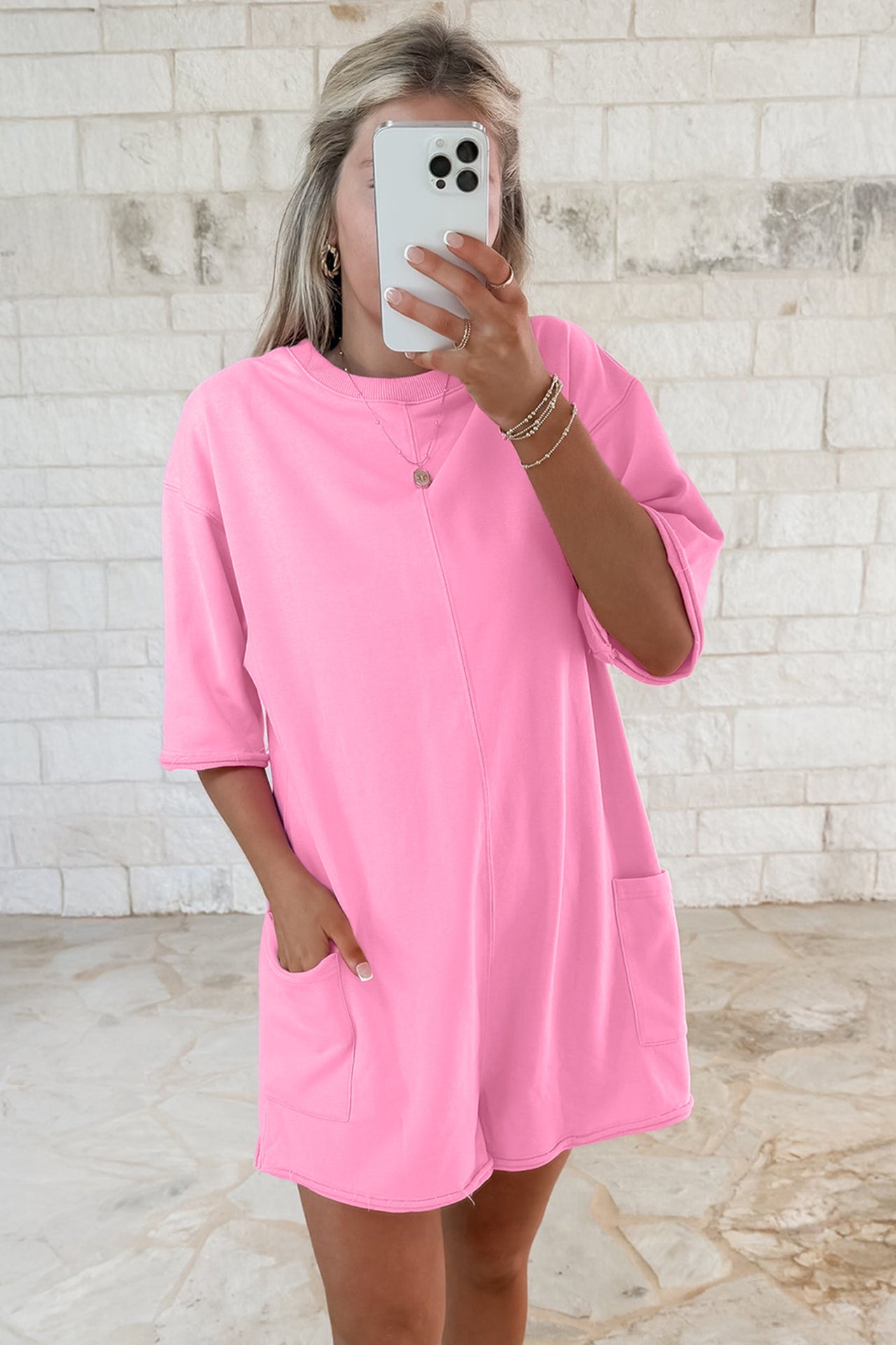 Ranata Romper - Pink