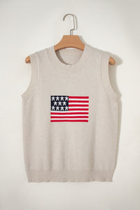 Thumbnail for Liberty Knit Vest - Oatmeal