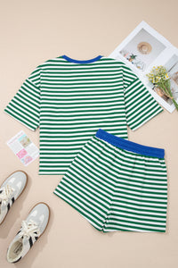 Thumbnail for Posy Stripe Set - Green