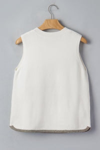 Thumbnail for Desert Knit Vest - Cream