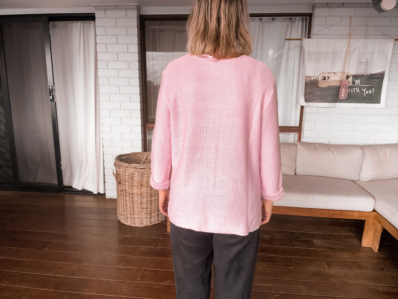 Keeley Knit Jumper - Baby Pink