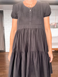 Thumbnail for Bobbie Mini Dress - Black
