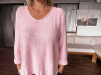 Thumbnail for Keeley Knit Jumper - Baby Pink