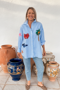 Thumbnail for Lola Shirt - Blue