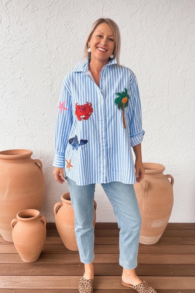 Lola Shirt - Blue