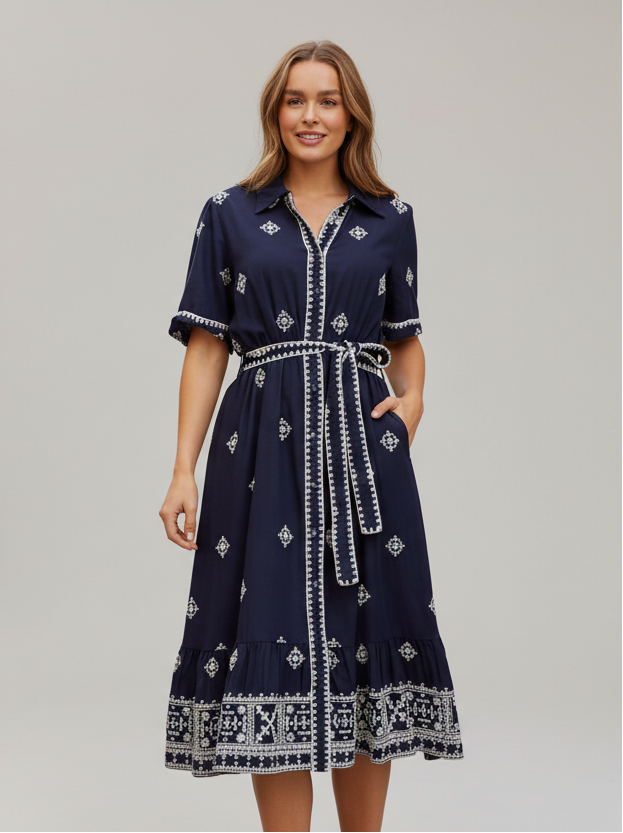Mystic Midi Dress