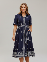 Thumbnail for Mystic Midi Dress