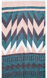 Thumbnail for Scarf - Teal Geometric