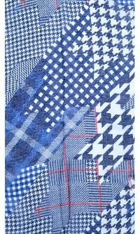 Thumbnail for Scarf - Navy Houdstooth