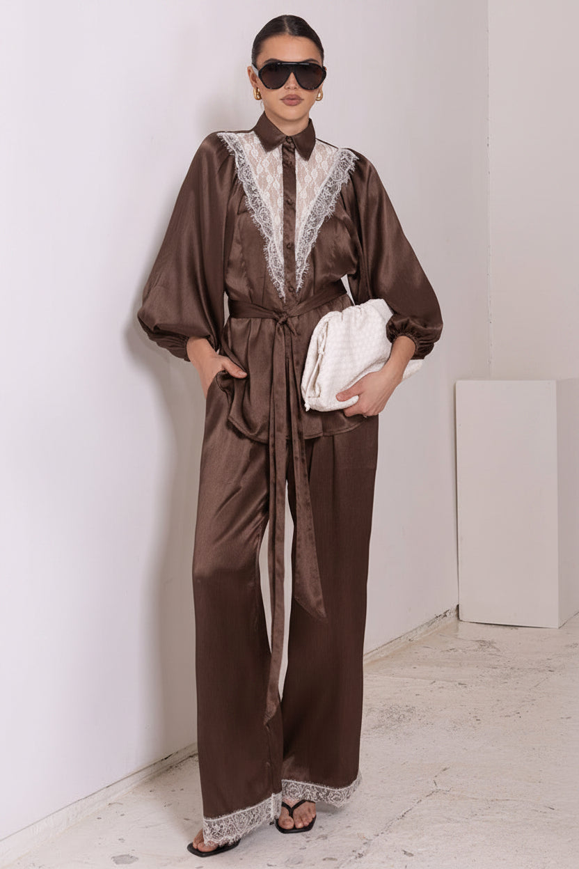Dreamers Blouse - Chocolate