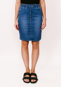 Thumbnail for Clarinda Skirt - Mid Blue