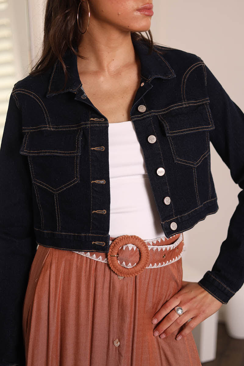 Havanna Denim Jacket - Indigo