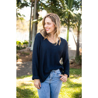 Thumbnail for Keeley Knit Jumper - Navy