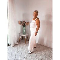 Thumbnail for Etta Wide Leg Pants - Oatmeal