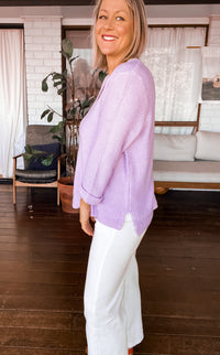 Thumbnail for Keeley Knit Jumper - Lilac
